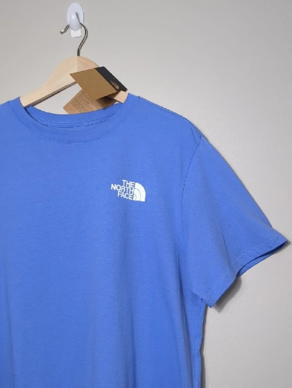 North Face Evolution Oversized Short-Sleeve T-Shirt Women's XL Periwinkle NWT - Picture 4 of 16